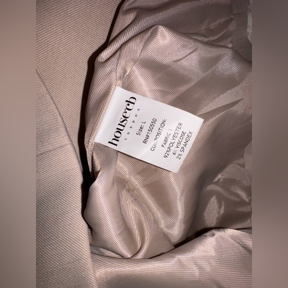 NEW House of CB Hudson sculptural silhouette Blazer Sz L - Picture 5 of 9